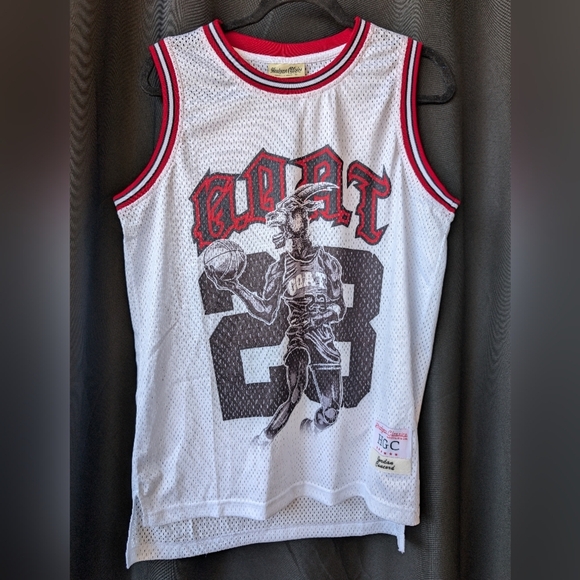 GOAT Jordan Concord Basketball Jersey - Small